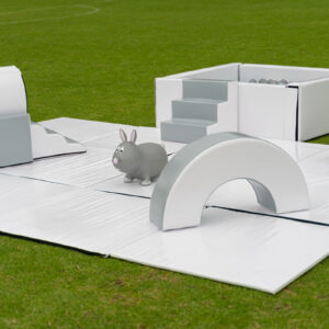 Gimnasio infantil blanco